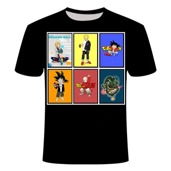 2021 nauja, vyriški T-shirt 3D anime t shirts Harajuku animacinių filmų vyrai ir moterys, O-kaklo marškinėliai, gatvės, hip-hop trumparankoviai clothingTops