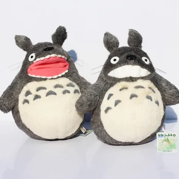 30cm Mano Kaimynas Totoro Minkštas Žaislas Katė Šypsnys Naujų Autobusų Katė Bared Dantys ir Juoktis Iš Pliušinis Lėlės