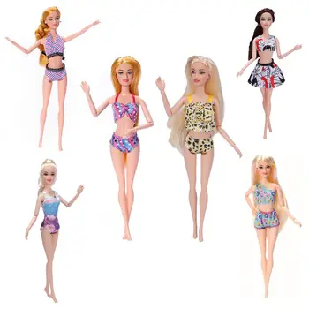 6 Stilius /Daug Lėlės Priedai Drabužius Barbie Žaidimas Mergaitė 