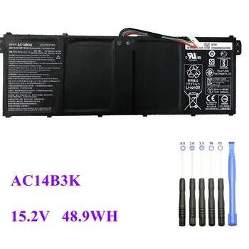 AC14B3K Nešiojamas Baterija Acer Aspire R5-571T R5-571TG S14 CB3-511, Swift 3 SF314-51 R 11 R3-131T S14 15.2 V 48.9 WH/3220mAh