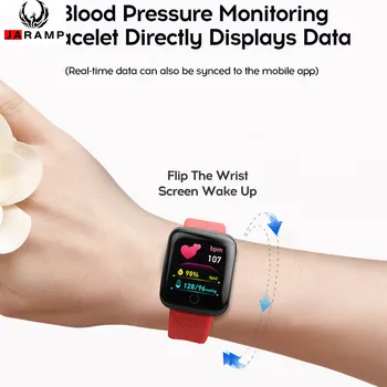 D13 Smart Watch Vyrų Kraujo Spaudimas Vandeniui Smartwatch Moterų Širdies ritmo Monitorius Fitness Tracker Žiūrėti Sportas 