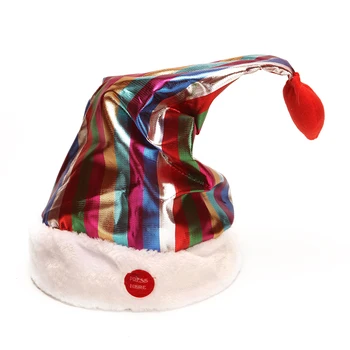 Kalėdų Elementai, Elektriniai Skrybėlę Dainavimo Kepurės Su Muzika Mielas Pliušinis Žaislas Kalėdų Dovanų Šalis LADA-pardavimas