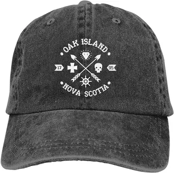 Laukia, kol kas nors Atsitiks, Ąžuolo Sala Tėtis Skrybėlės Reguliuojamas Beisbolo kepuraitę Džinsai Vintage Hat Lauko Strapback Bžūp
