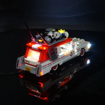 LED Šviesos Rinkinys 75828 Ecto-1 & 2 Ghostbusters Nr. Blokai Modelis