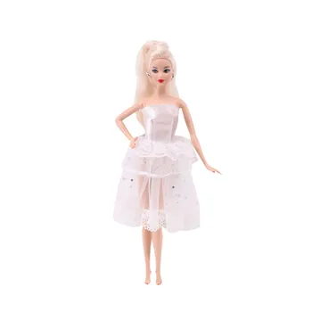Lėlė Princesė Dress Spalvotų Atsitiktinis Dėvėti Drabužiai Barbies Accesstories Lėlės Aprangą Malonės Cute Mados Dovana,Mūsų Kartos