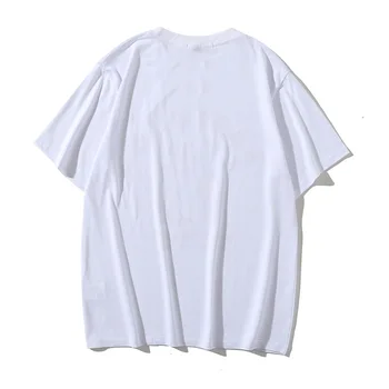 Mados T-marškinėliai Vyrams, 2021 M. Vasarą Medvilnės marškinėliai Pora Įdegio Pelėda Spausdinti Aukštos kokybės Marškinėliai trumparankoviai Atsitiktinis marškinėliai