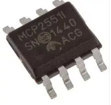 Nemokamas Pristatymas 50PCS MCP2551-I/SN MCP2551 SOIC8 MCP2551I MCP25511