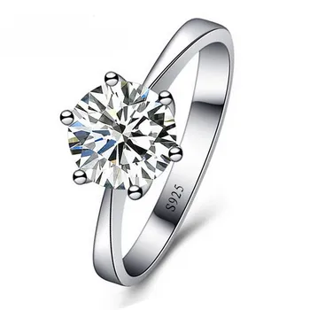 Romantiškas Vestuves Žiedas, Papuošalų Su Spindinčiais Kubinių Zirconia Žiedas Moterims 