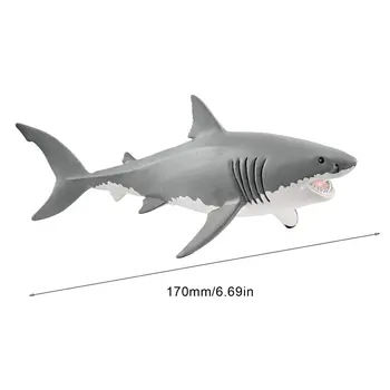 Tikroviška Kūdikių Ryklių Žaislas Anti Stresas Spaudimas Didelis Ryklys Kolekcijos Žaislas Vaikučiams Dovanų Didysis Baltasis Ryklys Modelis
