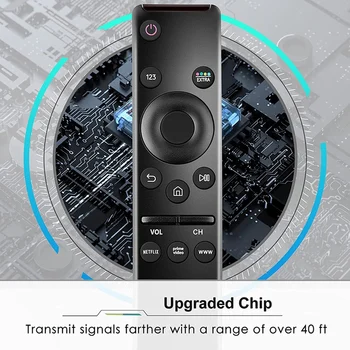 Universalus Nuotolinio Valdymo Samsung TELEVIZORIUS LED QLED UHD HDR LCD HDTV Kadro 4K 8K 3D Smart TV, su Mygtukai, Netflix, WWW